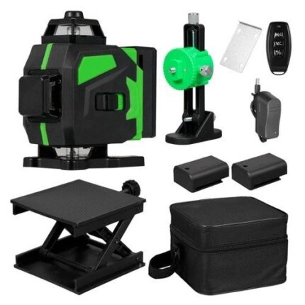 Nível Laser 3D 12 Linhas Profissional Autonivelante Recarregável